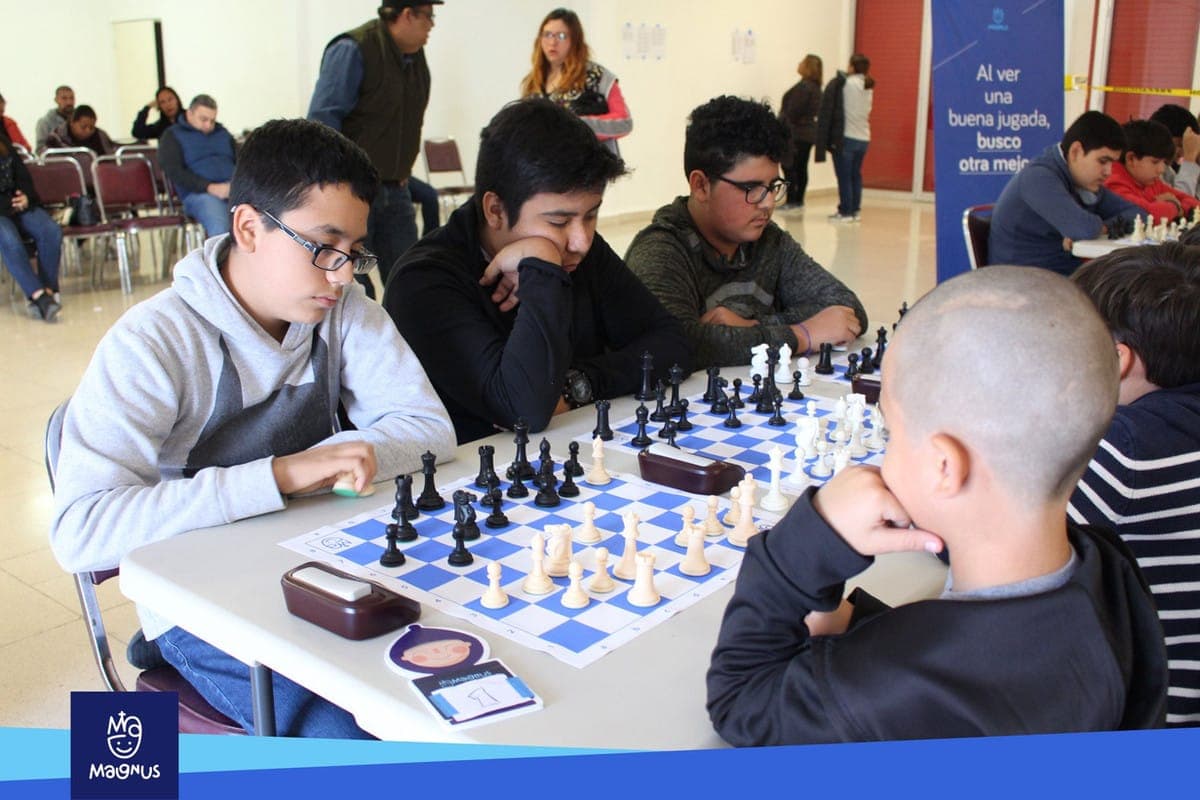 Comunidad Magnus en eventos de ajedrez
