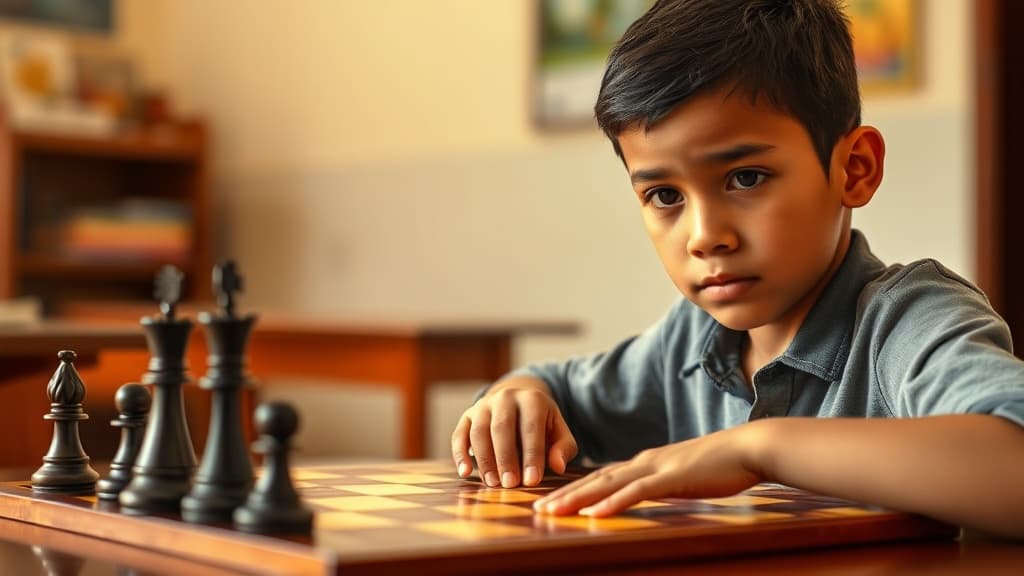 A qué edad debe empezar un niño a jugar ajedrez