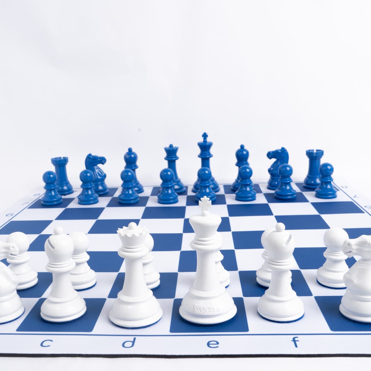 Set de Ajedrez Profesional Magnus Azul con Blanco